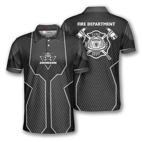 Firefighter Polo Shirts Custom Firefighter Shirts Primesty
