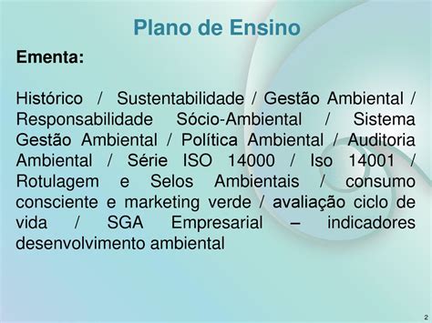 Sistemas De Gest O Ambiental Ppt Carregar