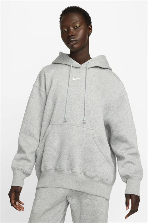 Buy Nike Dark Grey Heather Sportswear Phoenix Fleece Oversized Mini