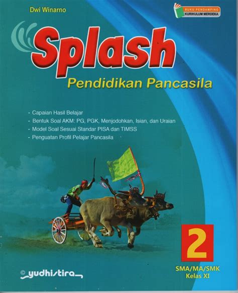 Jual Buku Splash Pendidikan Pancasila 2 Untuk SMA MA MAK Kelas 11 Karya