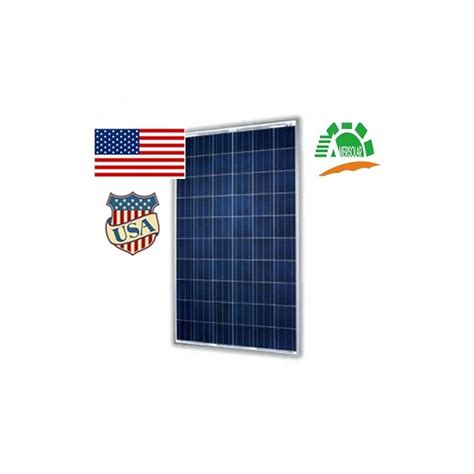 Panel Solar 340W Amerisolar Policristalino Panel Solar Peru