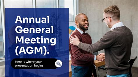 Annual General Meeting AGM Google Slides PowerPoint