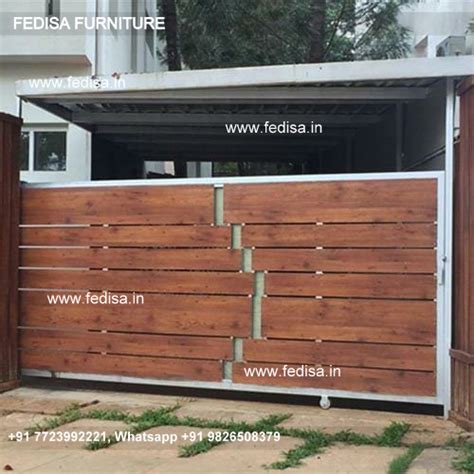 Sliding Gate Design Steel Ss Gate Wooden Front Gate Design Steel Ka Gate Ka Design Gate Design