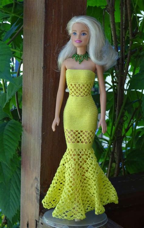 Crochet clothes barbie – Artofit