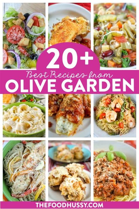 Best Recipes From Olive Garden The Food Hussy