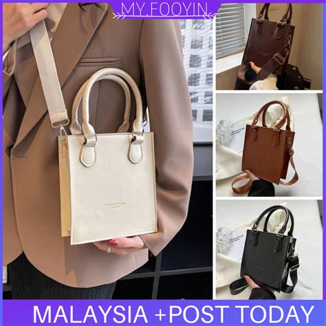 N364 READY STOCK MYFOOYIN Woman Leather Shoulder Sling Bag Handbag