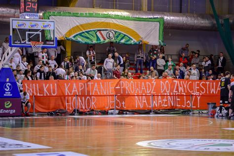 Koszykówka Legia Warszawa 63 87 Trefl Sopot legionisci