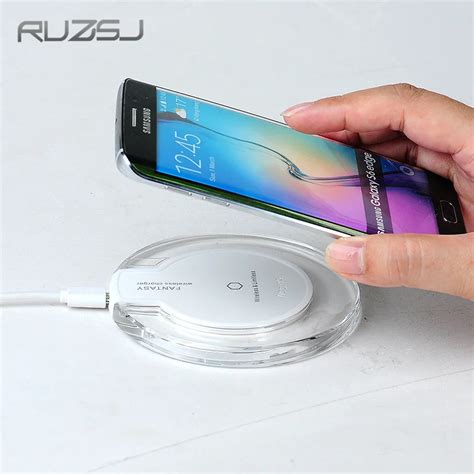 Qi Wireless Charger Charging Pad Original For Samsung Galaxy S6 S6 Edge S6 Edge Plus S7 S7edge