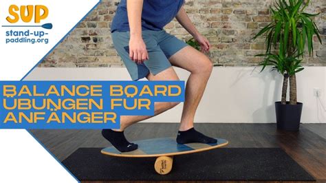 Einfache Balance Board Bungen F R Anf Nger Gleichgewicht Fitness