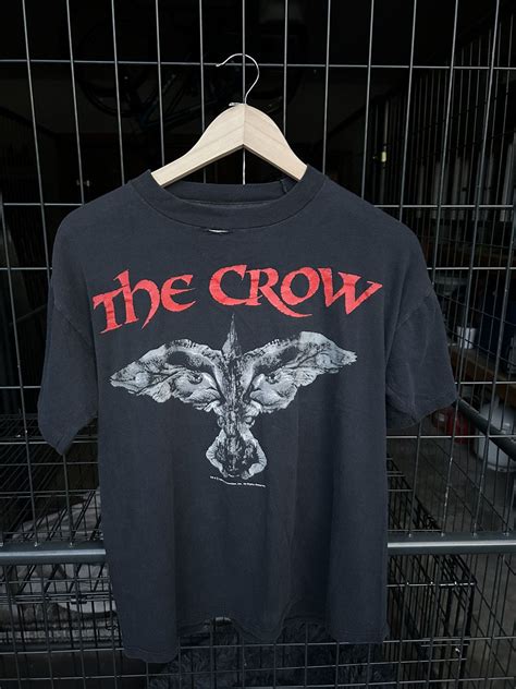 Vintage Vintage 1994 The Crow Movie Black T Shirt Grailed