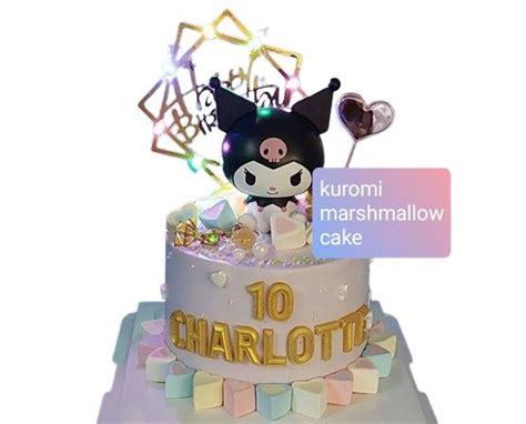 Kuromi Cake Food Drinks Homemade Bakes On Carousell