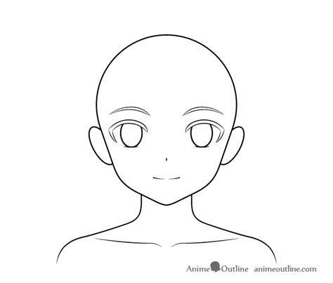 How to Draw an Anime Face (Structure & Proportions)