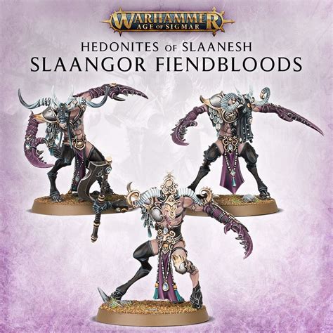 Hedonites Of Slaanesh Battletome And New Models For Age Of Sigmar