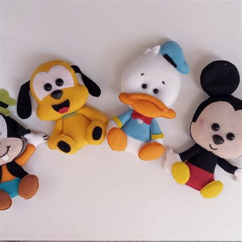 Turma Do Mickey Em Feltro Elo7 Produtos Especiais