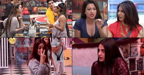 Bigg Boss Shehnaaz Gill Vs Himanshi Khurana Gauahar Khan Vs Tanishaa