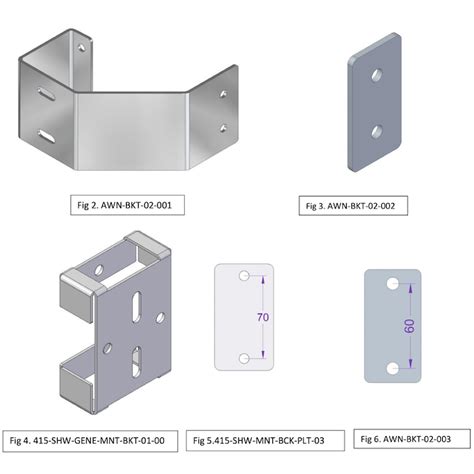 Alu Cab Shower Awning Brackets Gen 3 Expedition Tents