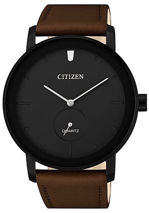 Citizen Quartz Wr 50m Black Ip Elegant Watch Royal Tempus