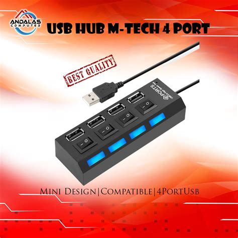 Jual USB HUB SAKLAR ON OFF PERPANJANGAN PENYAMBUNG USB 4 PORT 7 PORT