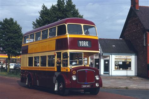 1981 06 14 ODN348 York Pullman Bus Co Ltd Was Formed In Flickr