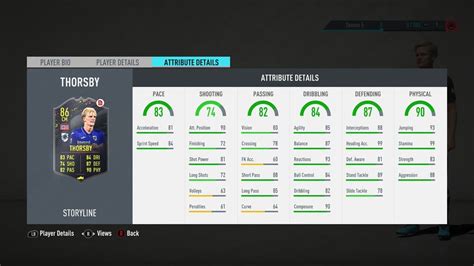 In Game Stats For Fifa Fut Season Storyline Cards Revealed Dexerto