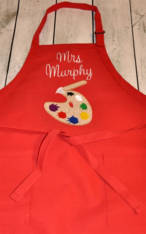 Personalized Adult Art Apron | Etsy