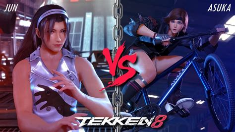 Tekken 8 PS5 Jun Kazama Vs Asuka Kazama Ranked Match YouTube