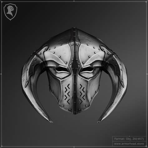 Horned Knight Helmet