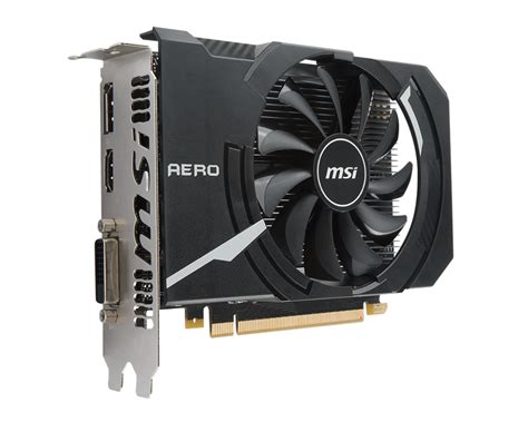 MSI GeForce GT 1050 AERO ITX 4G OCV1 Gaming Mining Ready Graphics Card