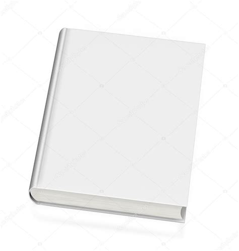 Blank White Book Hardcover — Stock Photo © Gl0ck 74774143