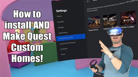 Oculus Quest Custom Home Environments Youtube