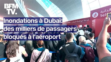 Ces Milliers De Passagers Bloqu S L A Roport De Duba Depuis Les