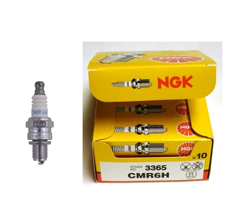 10 NGK CMR6H Spark Plugs For Stihl String Trimmers Backpack Blowers