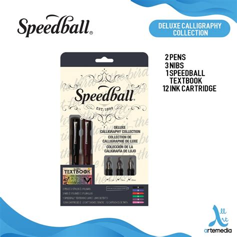 Speedball Deluxe Calligraphy Fountain Pen Set Shopee Philippines