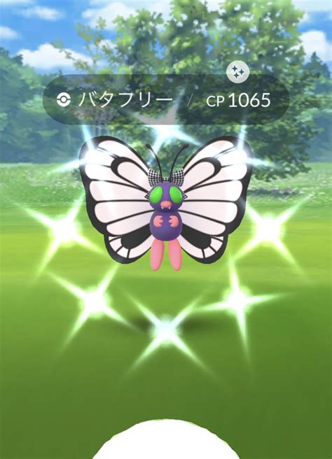 Kusozako12345君別名こんちゃんポケモンgo On Twitter 最近の色違い、リボン🎀バタフリーとサングラス🕶