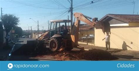 Obra Pode Afetar Abastecimento De Gua Em Iracem Polis Nesta Quinta