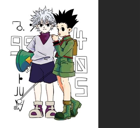 ⚡🍏x💜💚x🛹🎣 On Twitter Hunter Anime Hunter X Hunter Cute Drawings