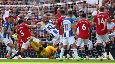 Man Utd V Brighton Highlights How Di Red Devils Lose 2 1 To Seagulls