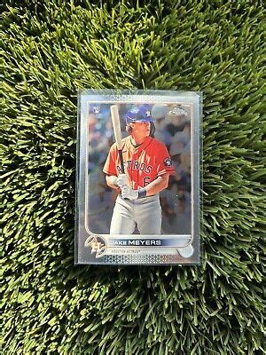 Jake Meyers Topps Chrome Baseball Rookie Card Ebay