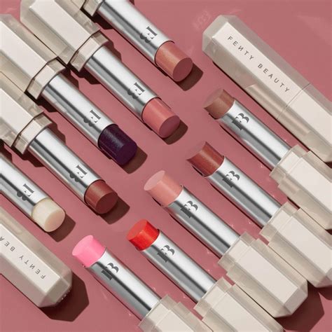 Fenty Beautys Slip Shine Sheer Shiny Lipsticks Flair Magazine