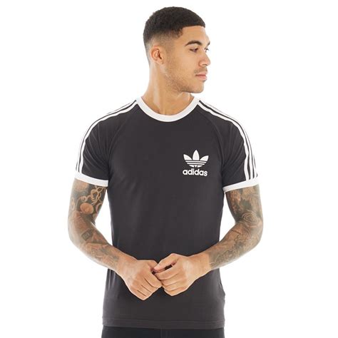 Adidas Originals Heren Essentials California T Shirt Zwart