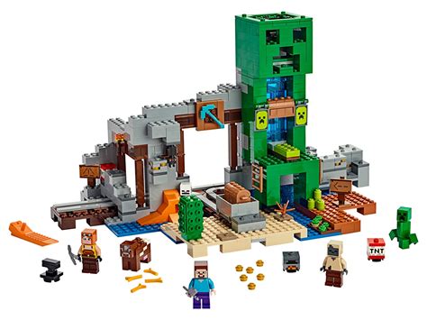 The Creeper™ Mine 21155 Minecraft® Buy Online At The Official Lego® Shop Us