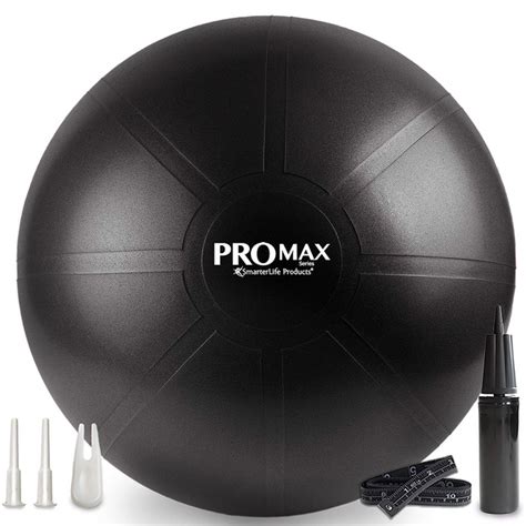 Pro Max Series Exercise Ball By Smarterlife Smarterlife Products Llc