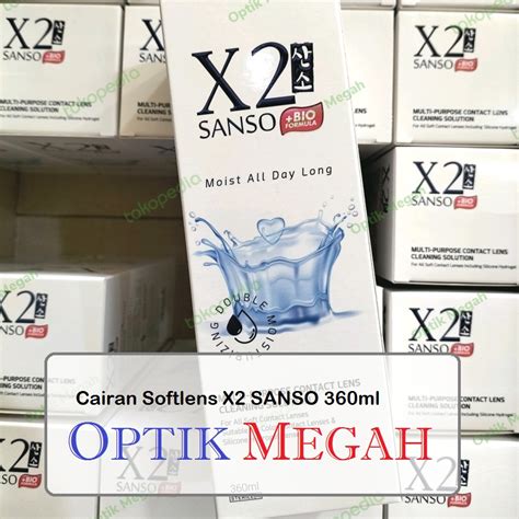 Jual Optikmegah Cairan Softlens X Sanso Ml With Bio Formula Multi