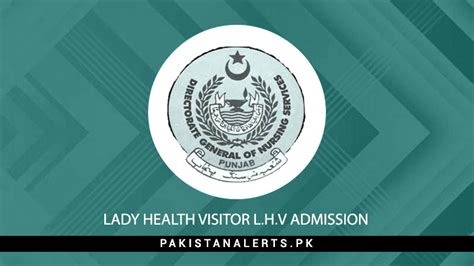 LHV Admission 2024 Lady Health Visitor Online Apply