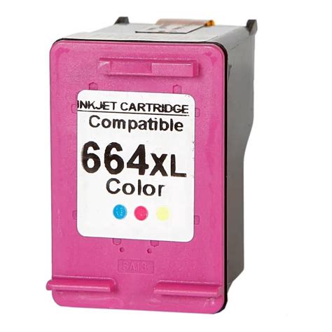 Cartucho Tinta Compatível Com Hp 664xl 664 Color Deskjet Ink Submarino