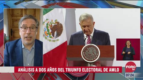 Análisis A Dos Años Del Triunfo Electoral De Amlo N