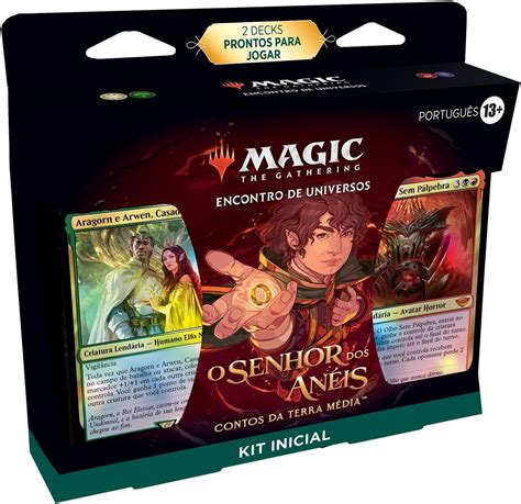 Mtg O Senhor Dos Anéis Contos Da Terra Média Starter Kit Português