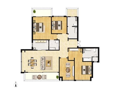 中铁建花语江南户型图中铁建花语江南链家新房