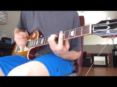 Pearl Jam Life Wasted Guitar Cover Youtube