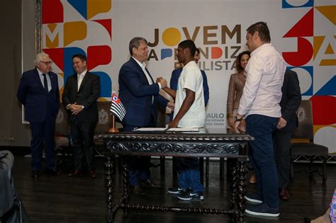 Governo De Sp Lança Programa Jovem Aprendiz Paulista Passando A Régua